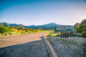 Camp at Upper Lehman Creek Campground, Great Basin NP