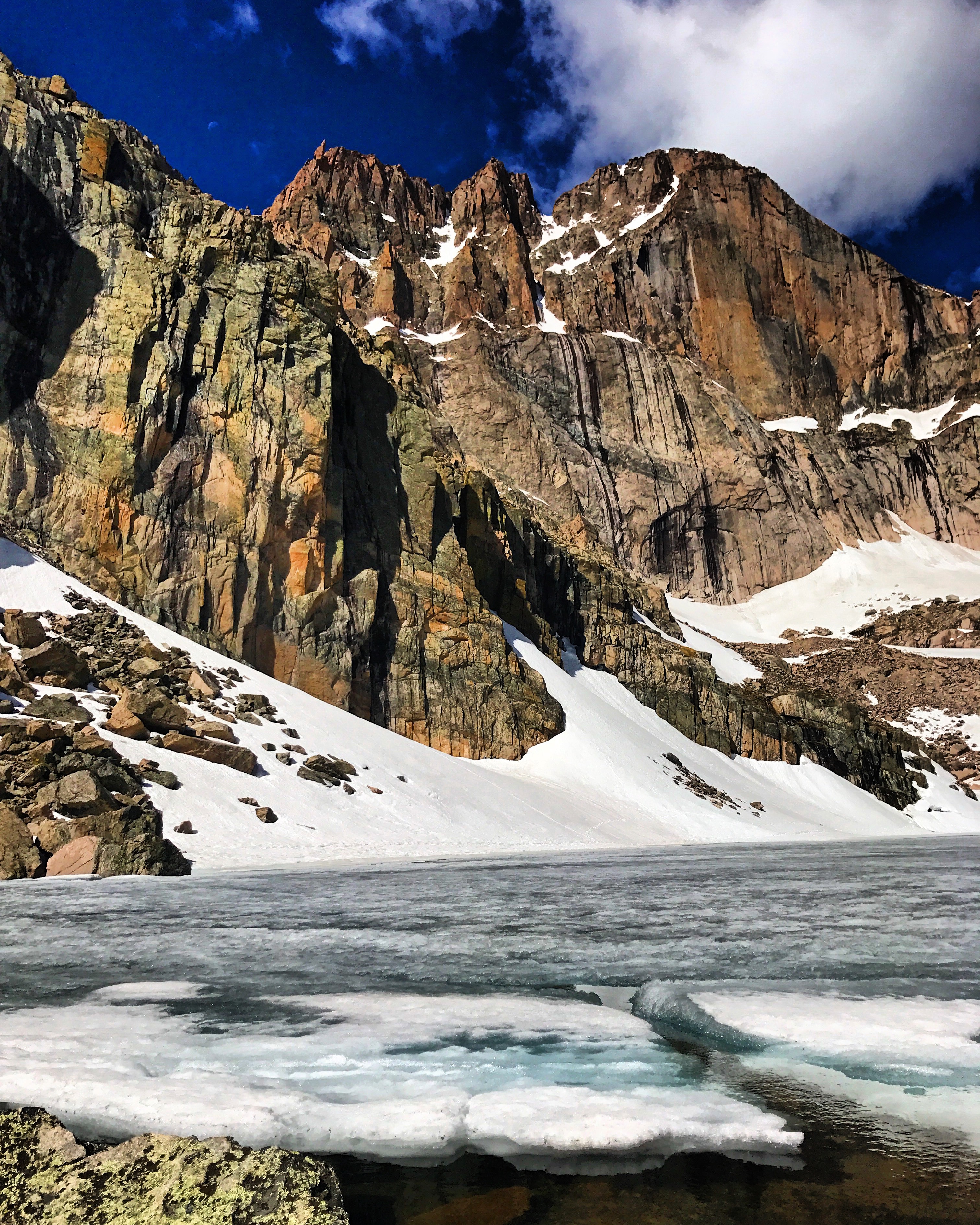Chasm Lake via Longs Peak Trailhead