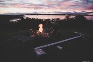 A Spontaneous Summer Solstice Campout on a Coastal Maine Island