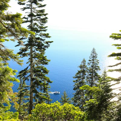 Hike the Lighthouse Trail at D.L. Bliss State Park