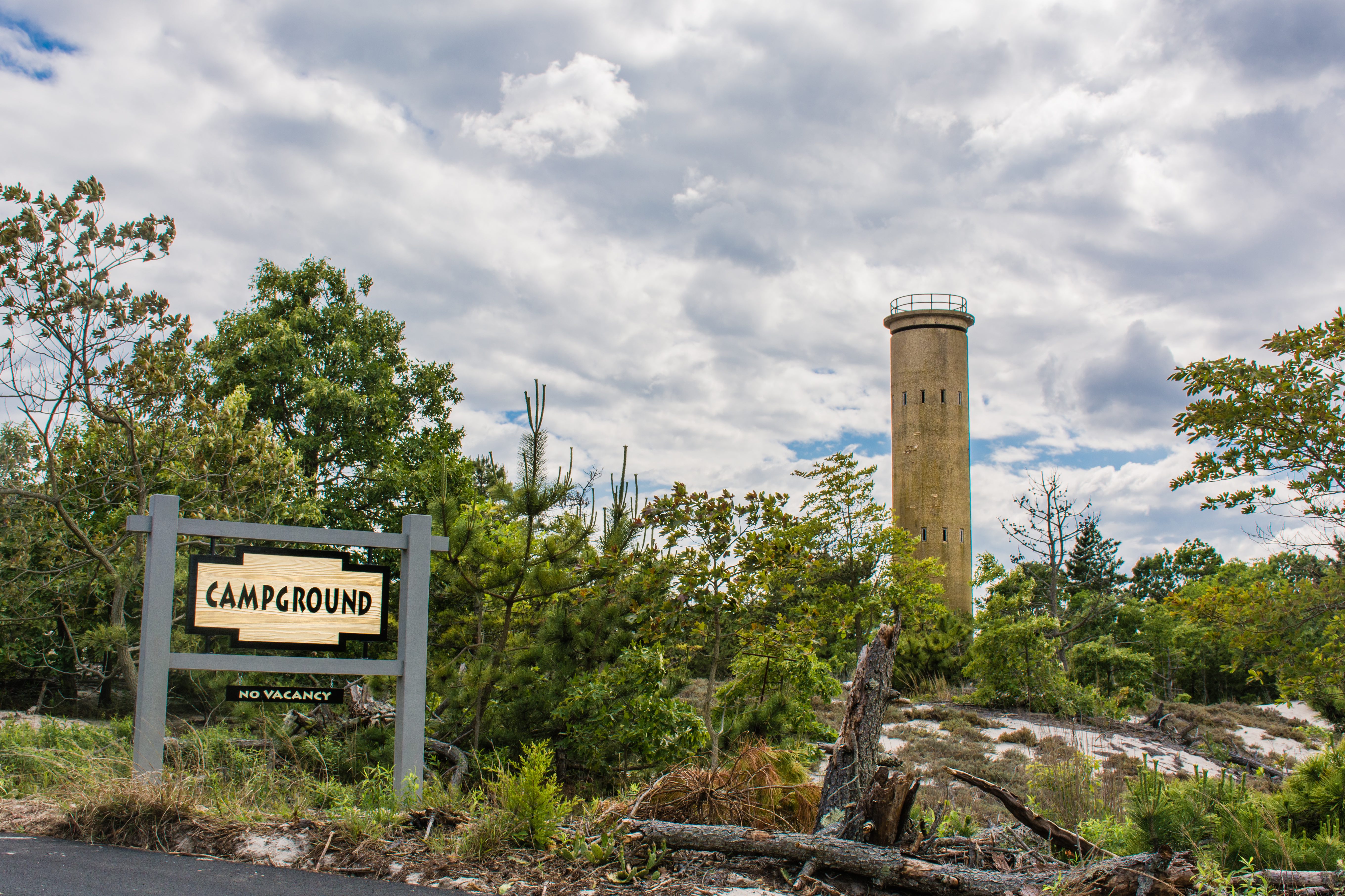 Photos: Camp at Cape Henlopen State Park, Lewes, Delaware