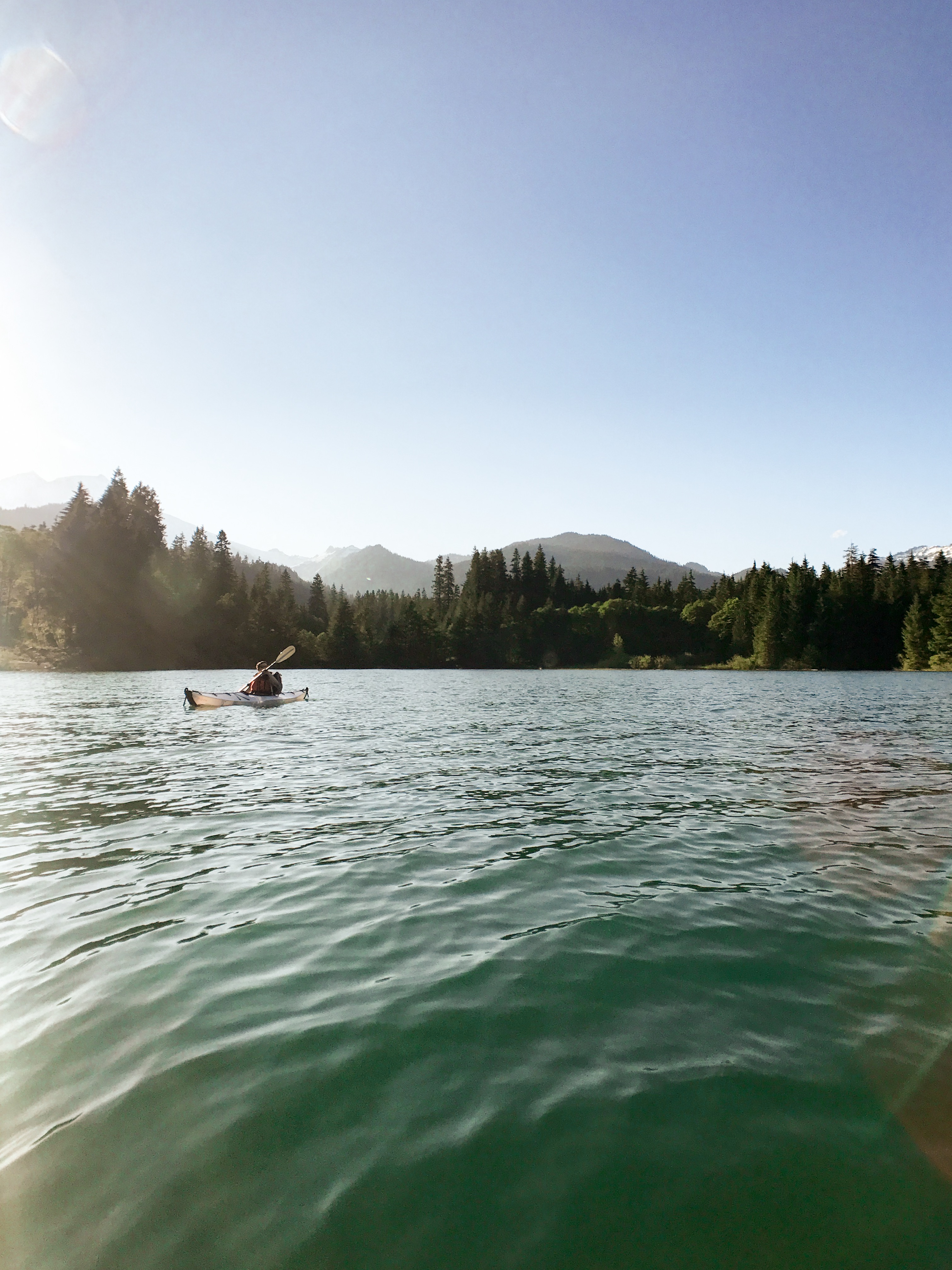 Kayak Baker Lake