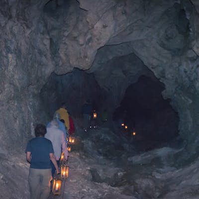 Tour the Left Hand Tunnel in the Carlsbad Caverns