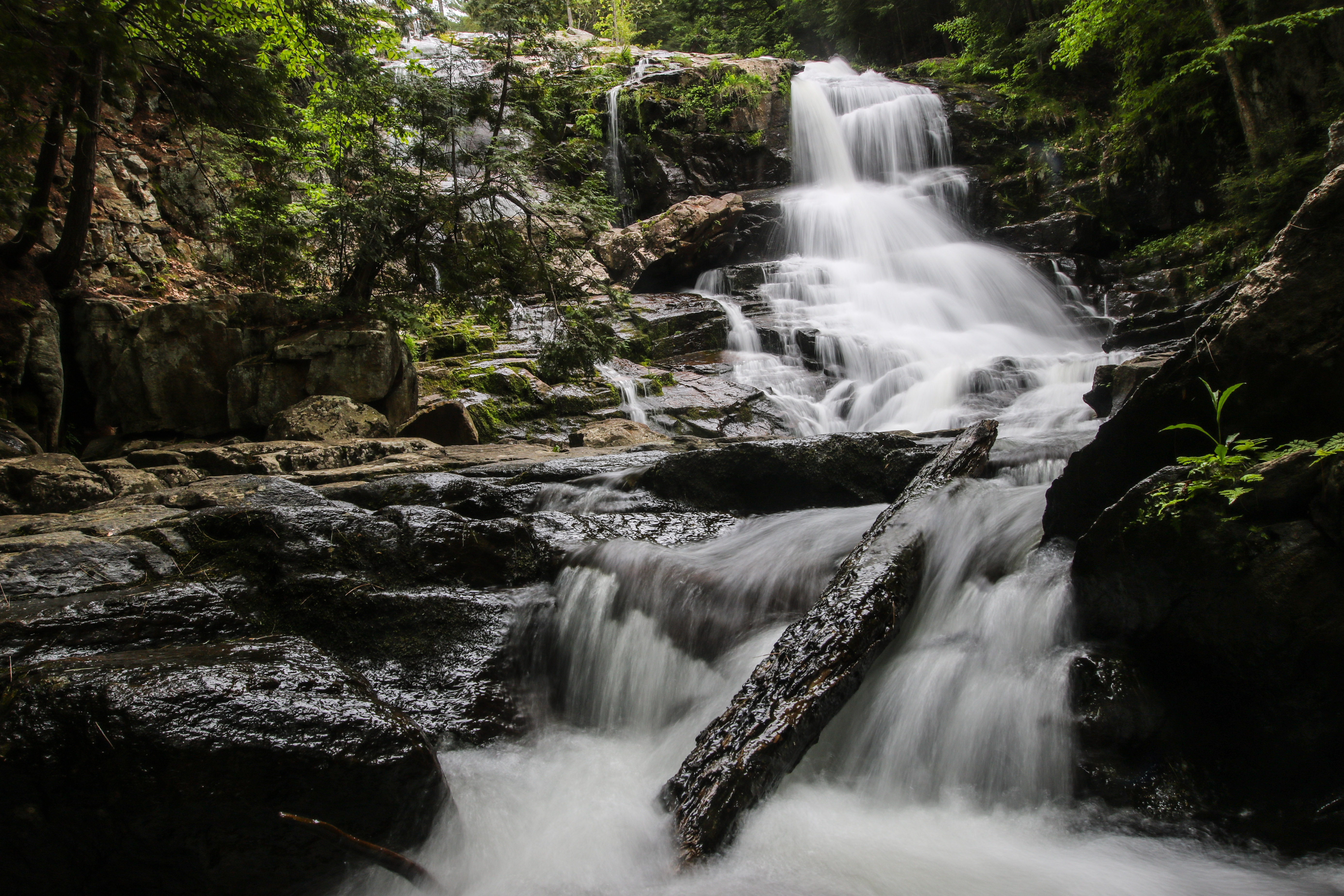 Hike to Shelving Rock Falls, Fort Ann, New York