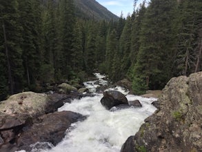 Hike to Cascade Falls, Rocky Mountain NP