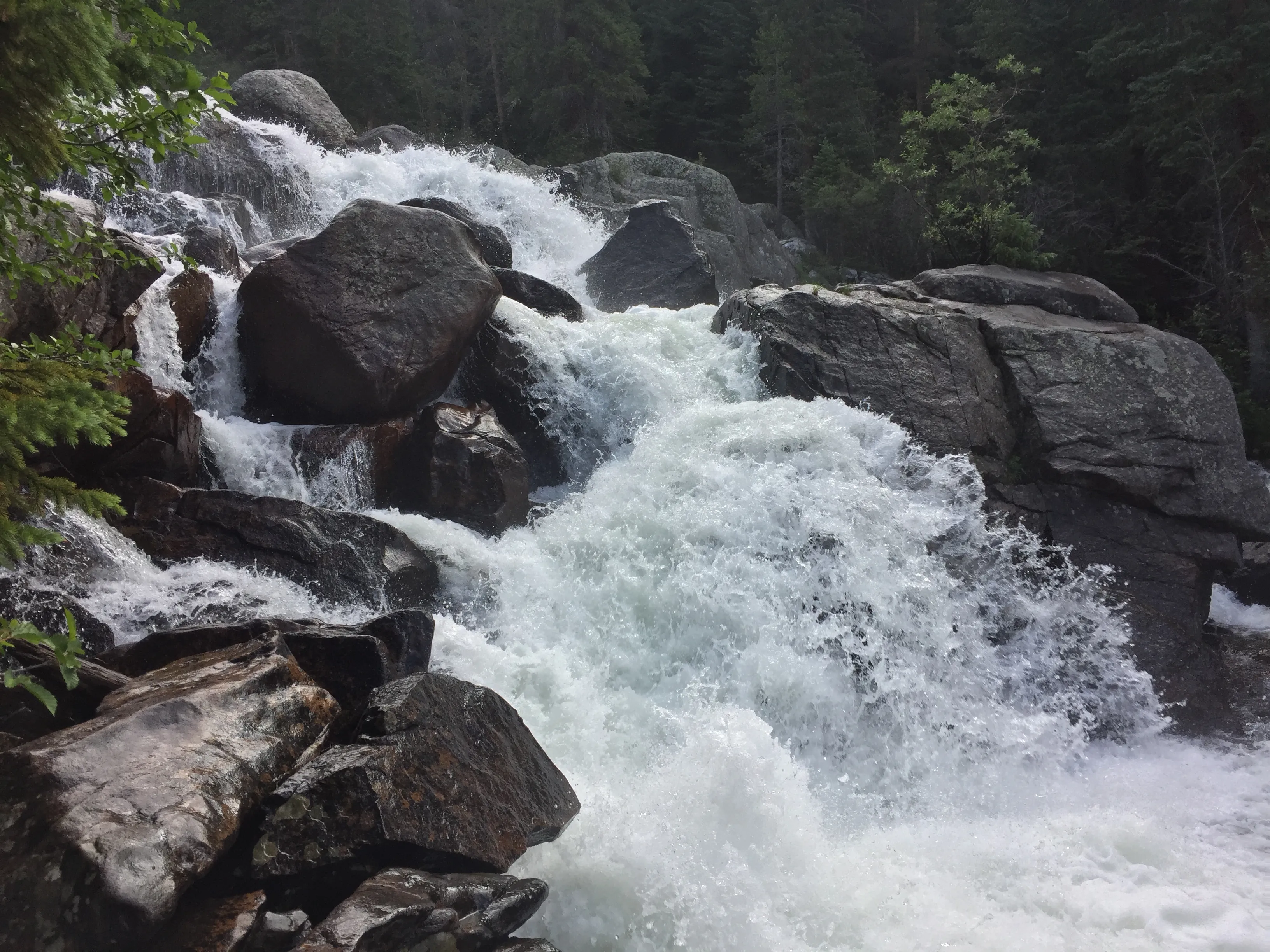 Hike to Cascade Falls, Rocky Mountain NP
