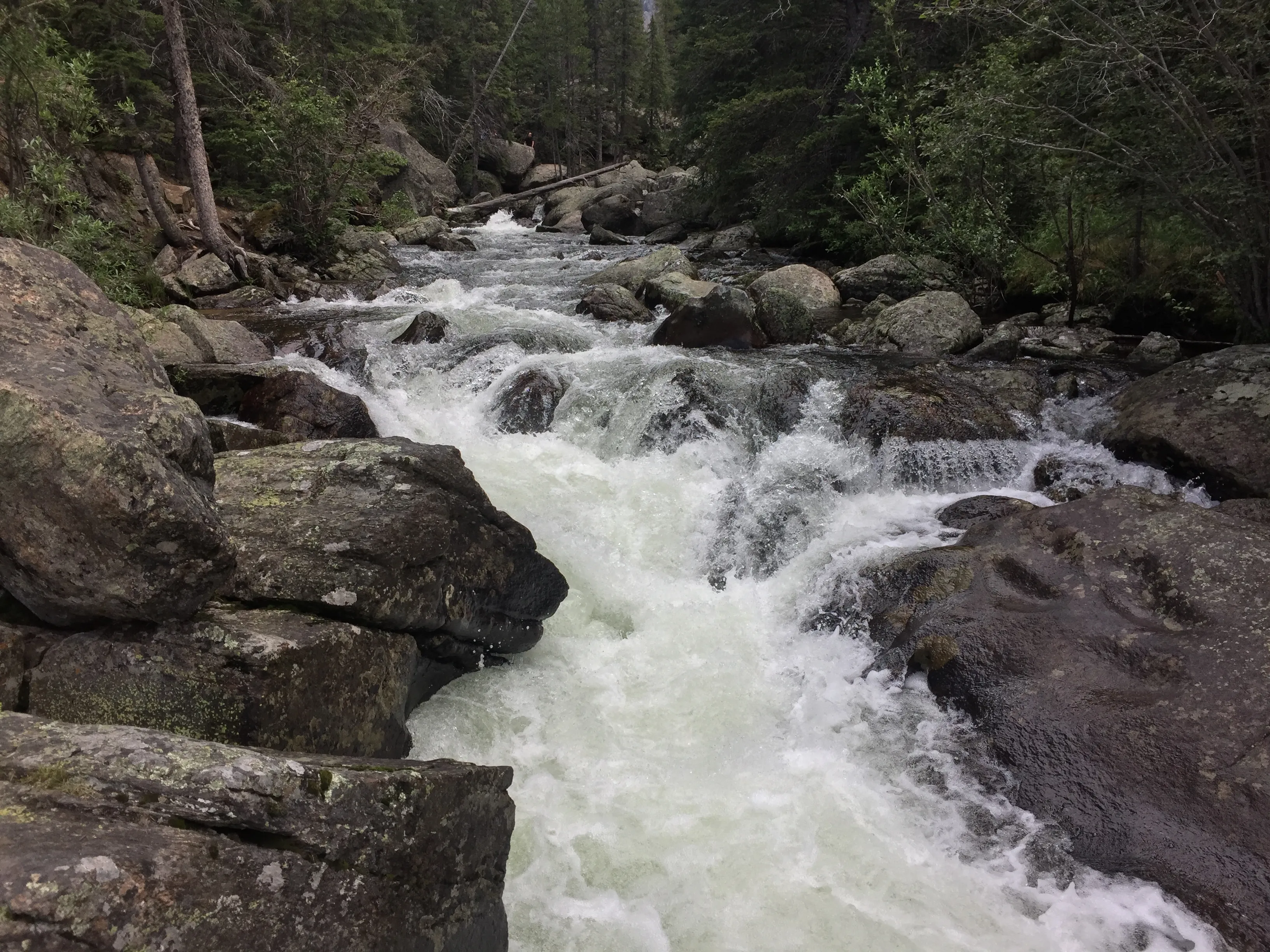 Hike to Cascade Falls, Rocky Mountain NP
