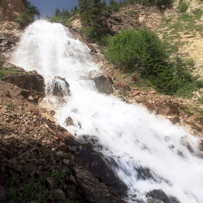 Hike from Stanley Lake to Bridal Veil Falls