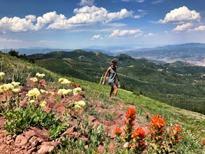 Hike Fantasy Ridge to Desolation Peak from Canyons Village