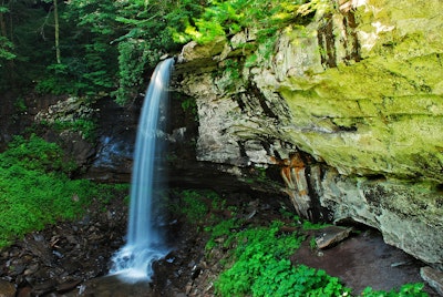 Hike the Falls of Hills Creek, Monongahela NF, Falls of Hills Creek