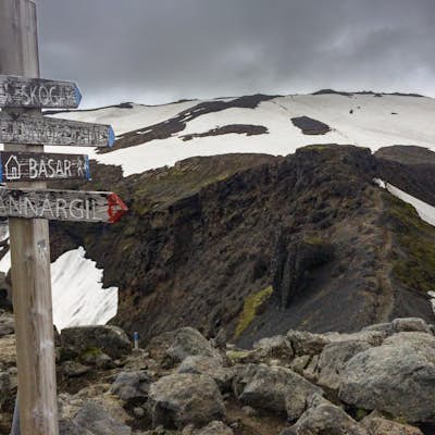 Backpack the Laugavegur Trail: Þórsmörk to Skógar