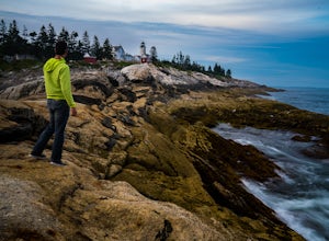 Photograph the Pemaquid Lighthouse