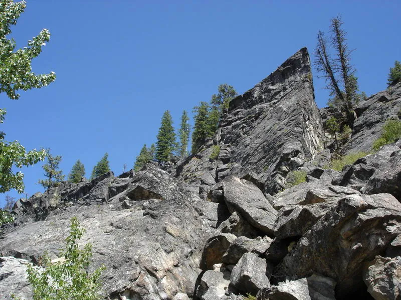 Climbing at Thinking Spot