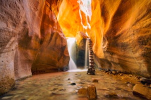 Chasing Waterfalls in Kanarraville, Utah