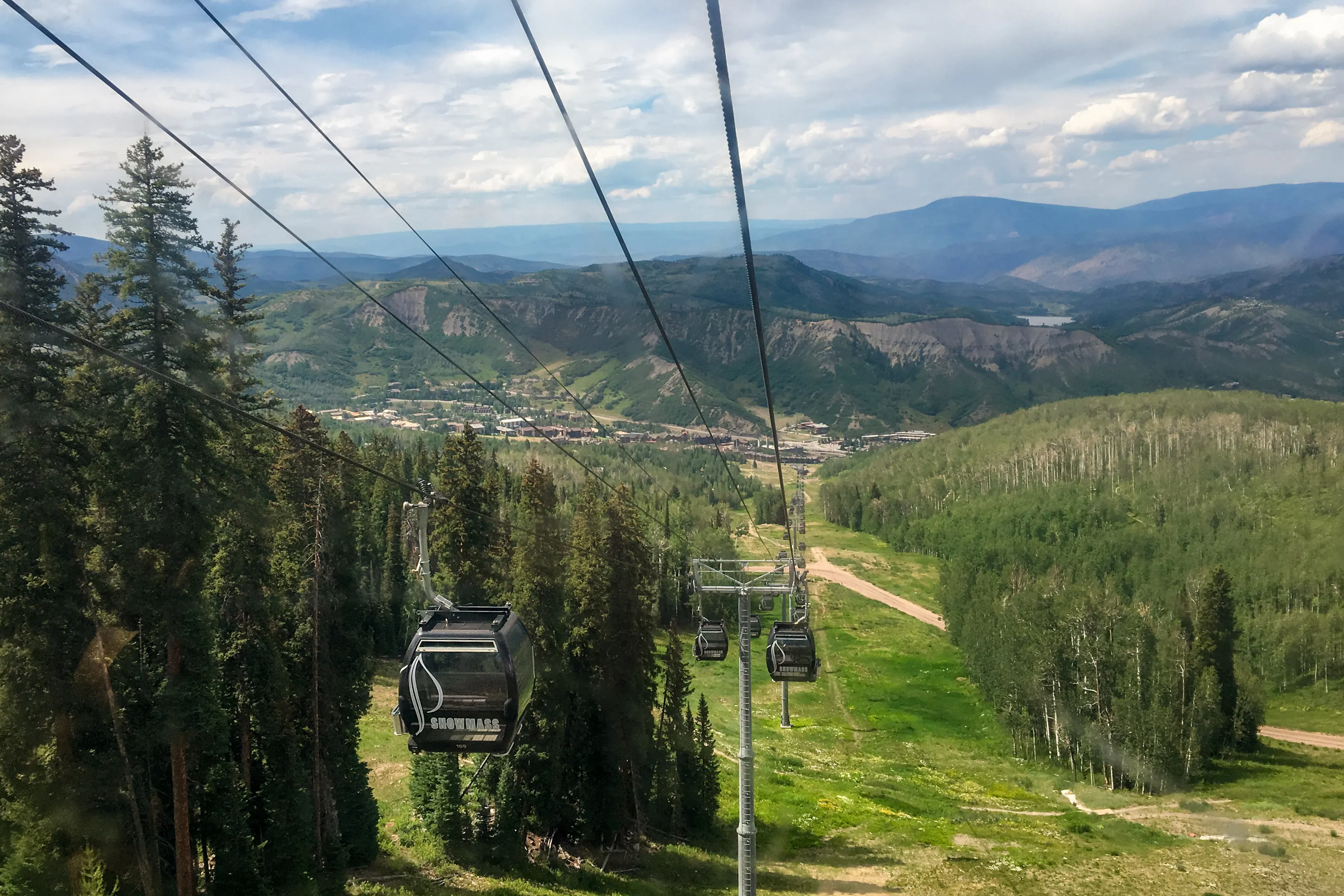 Downhill Mountain Bike the Verde and Viking Trails at Aspen Snowmass