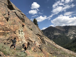 Rock Climb Trail Creek Road