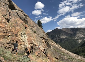 Rock Climb Trail Creek Road