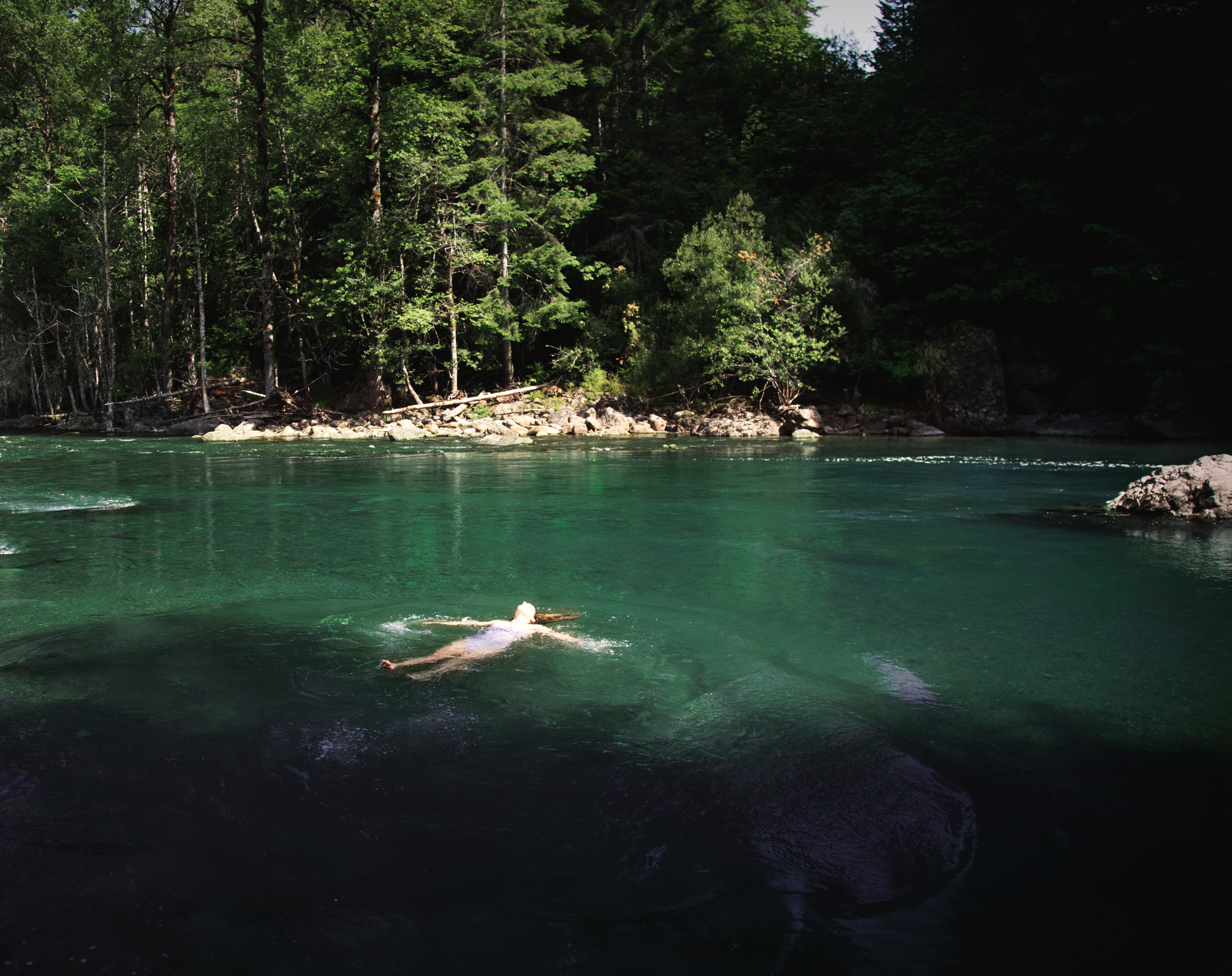 Swim in the Elwha River