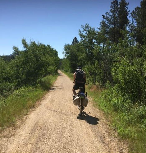 Bike the George S. Mickelson Trail