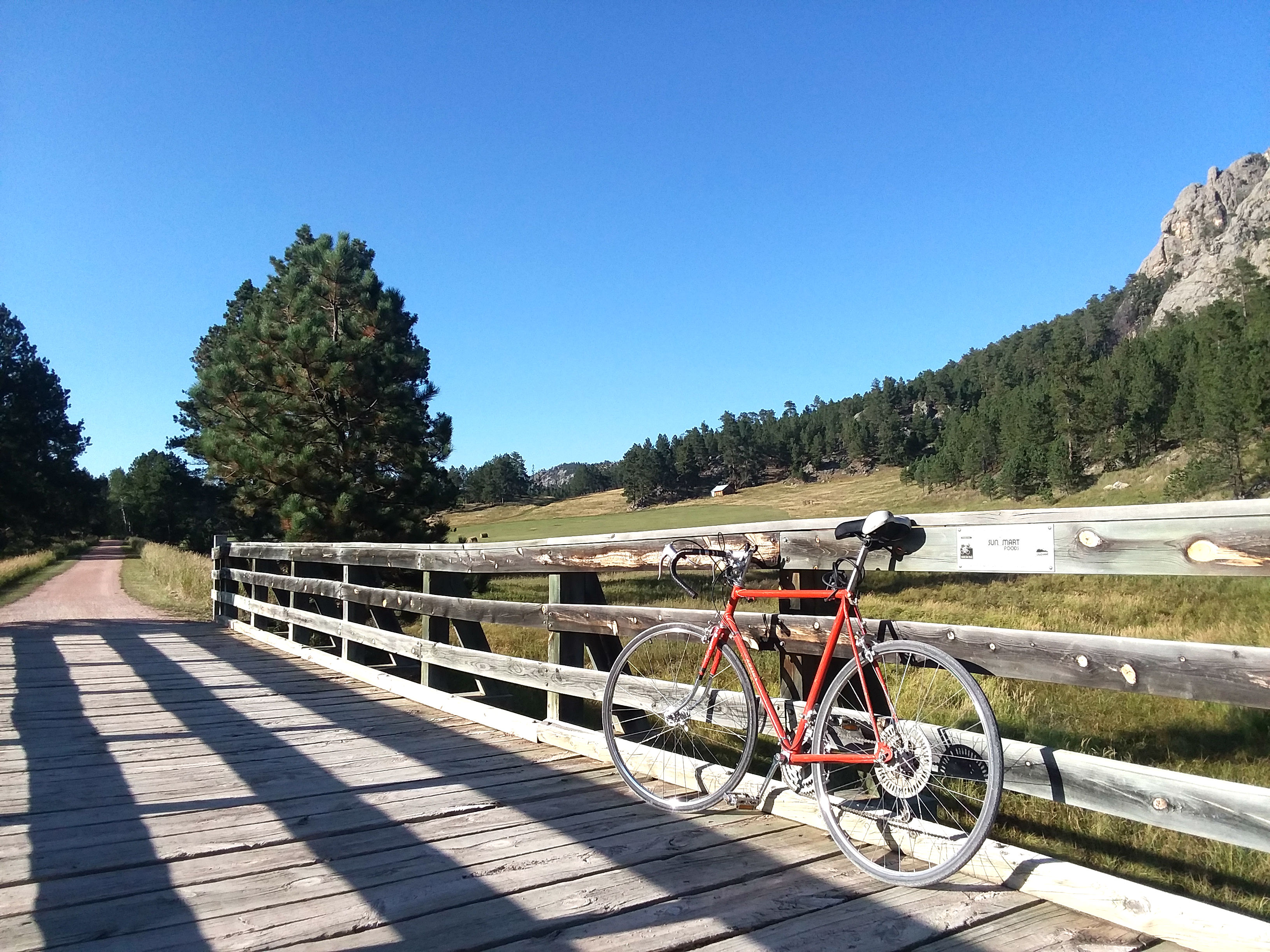 Bike the George S. Mickelson Trail