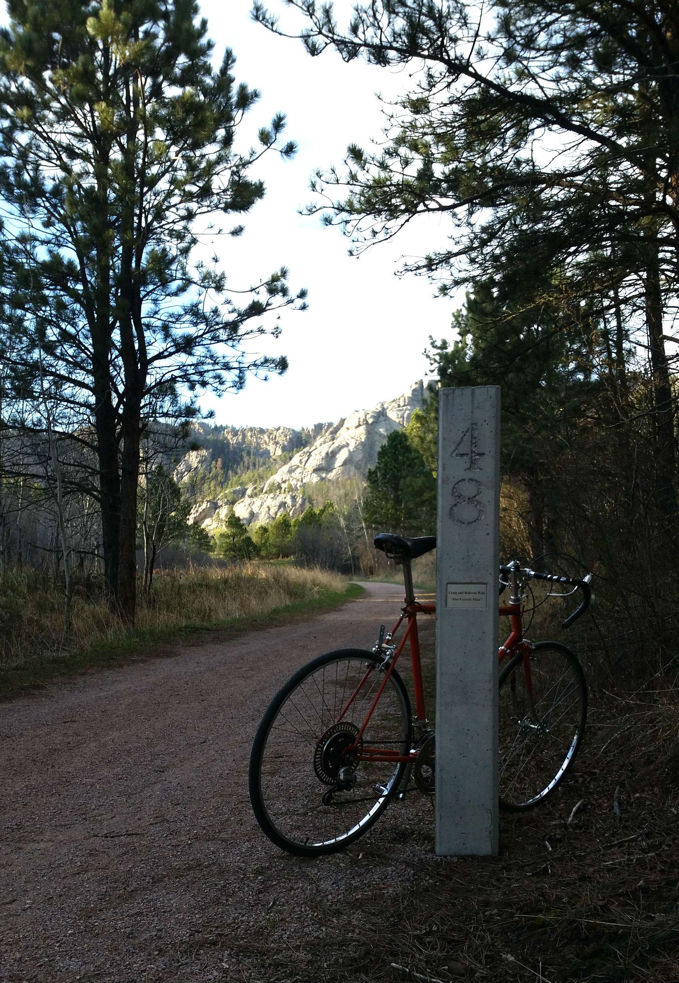 Bike the George S. Mickelson Trail