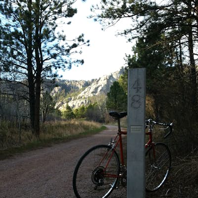 Bike the George S. Mickelson Trail