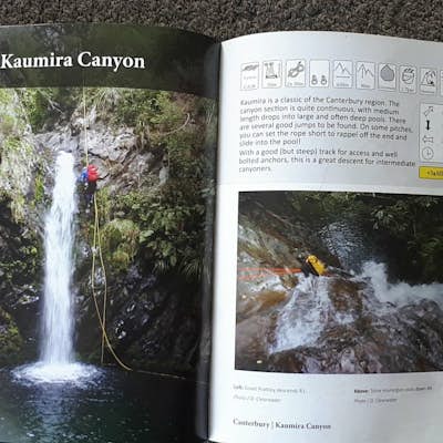 Rappel the Kaumira Canyon