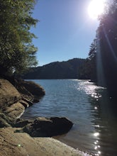 Camp on Lake Jocassee