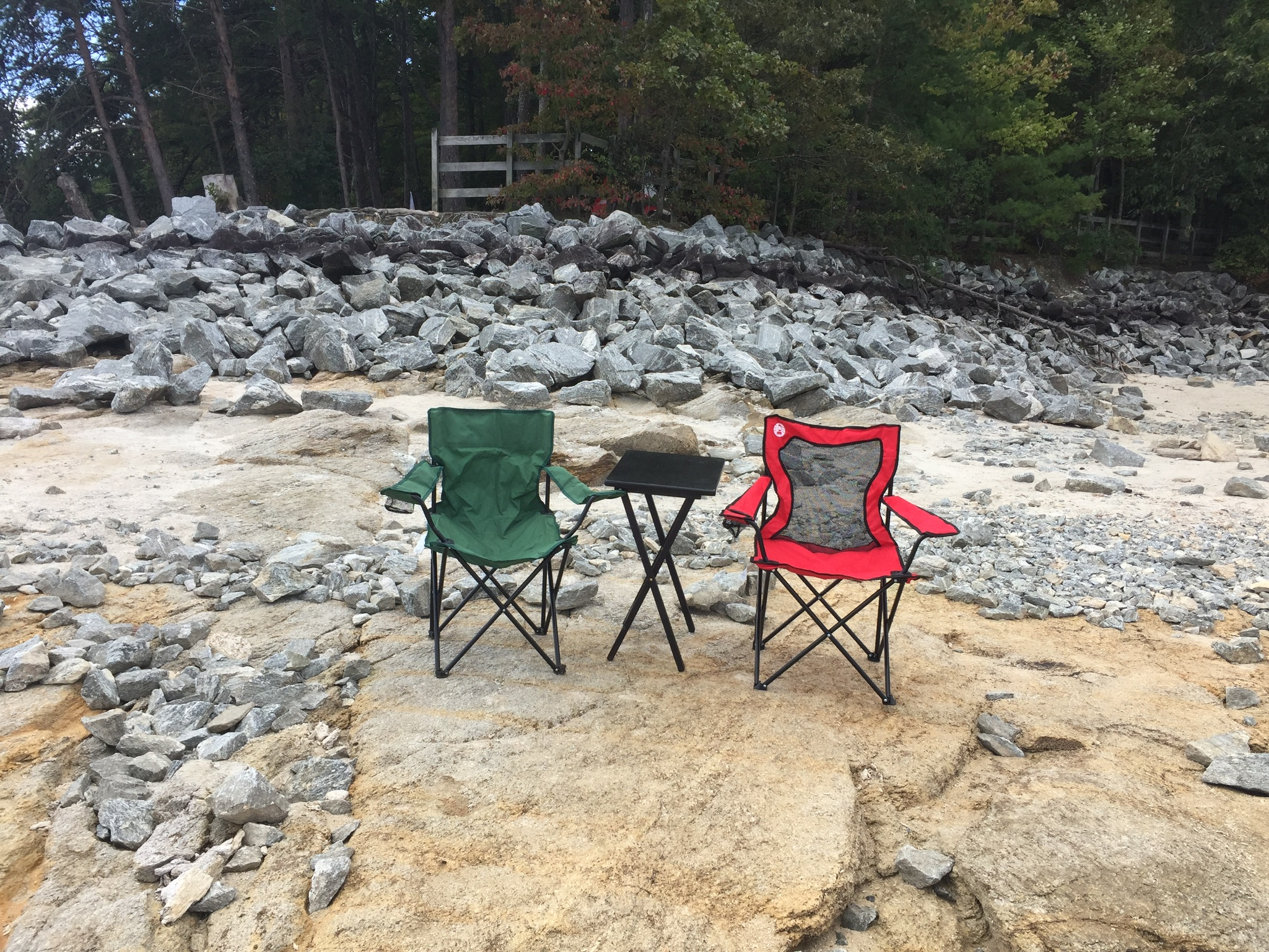 Camp on Lake Jocassee