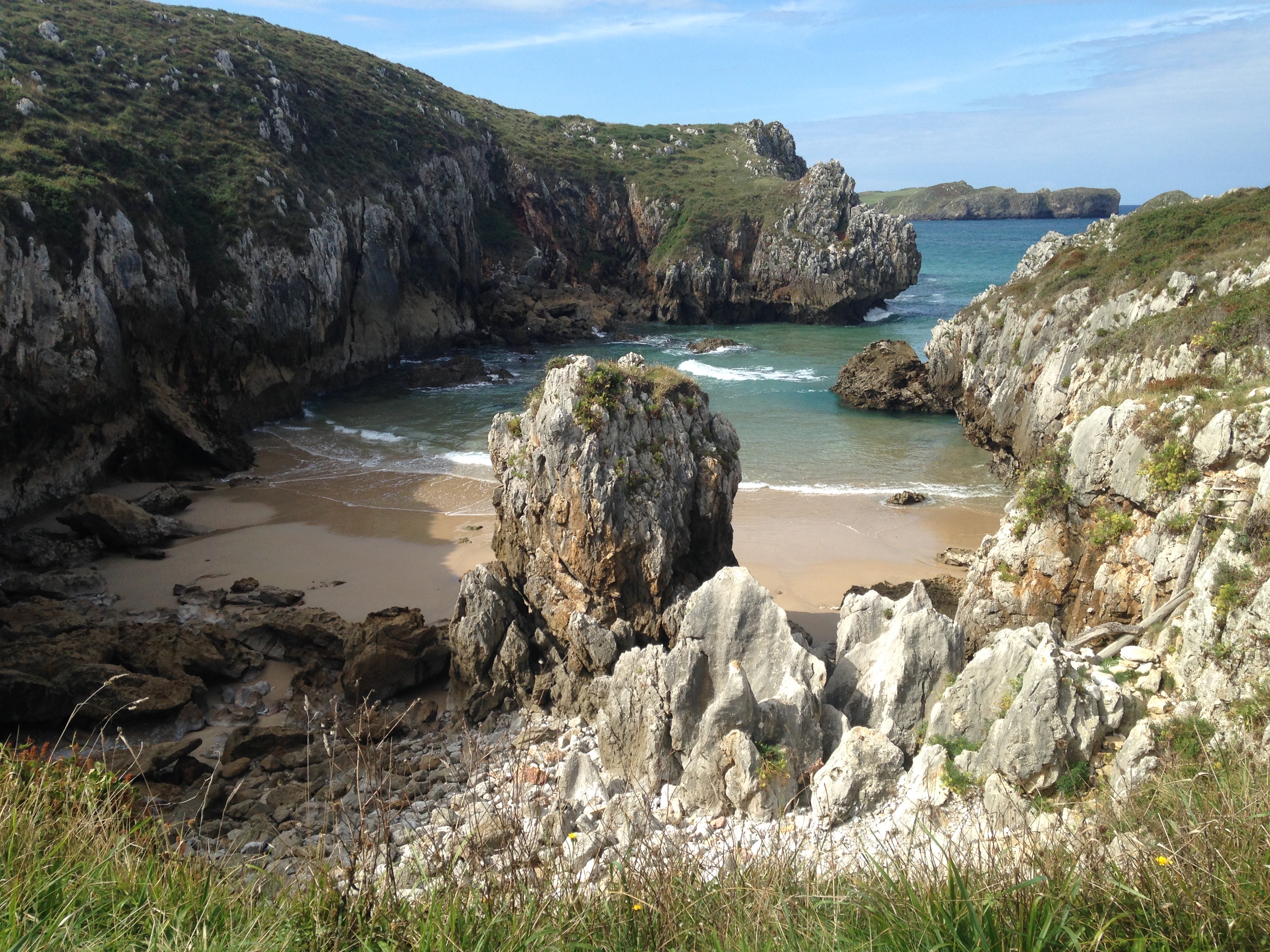 Hike to Playa San Martin via Camino de Santiago
