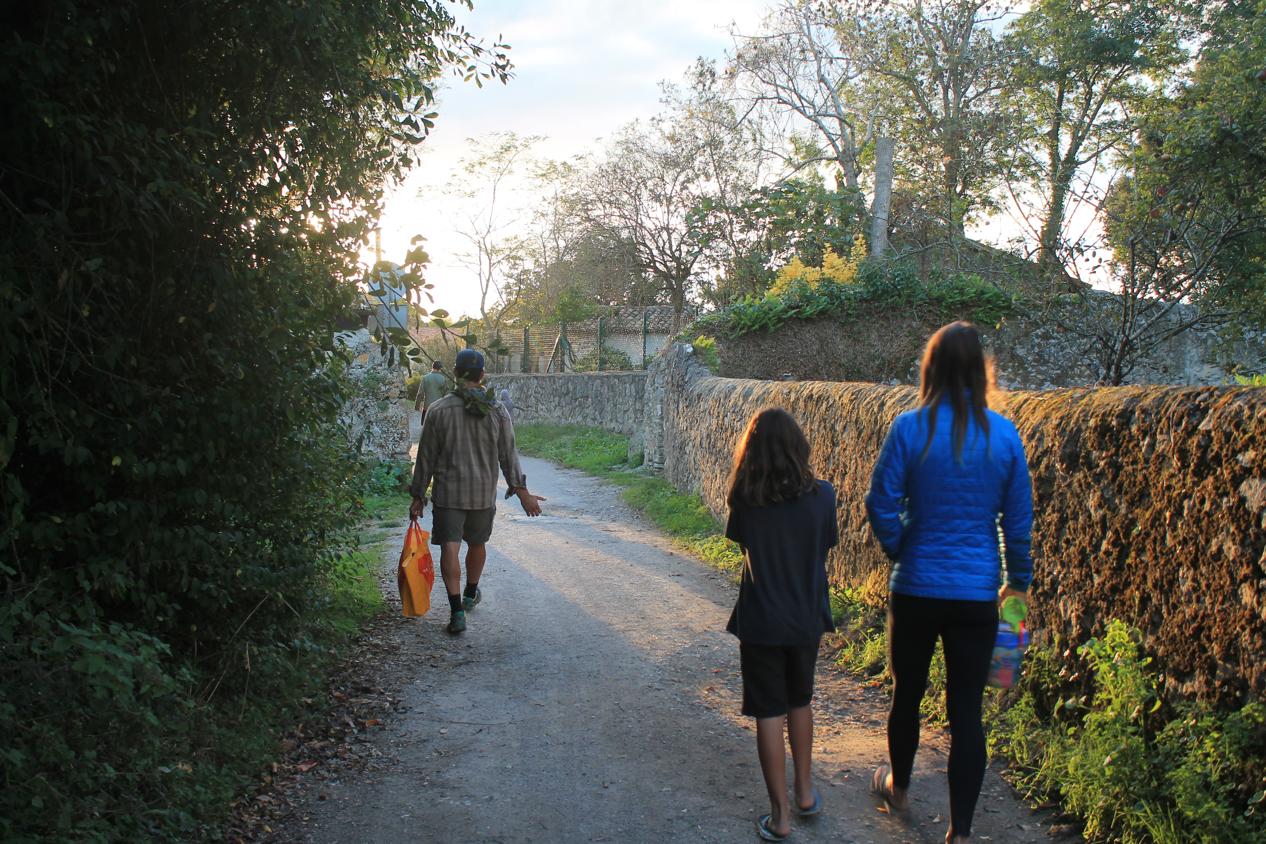 Hike to Playa San Martin via Camino de Santiago