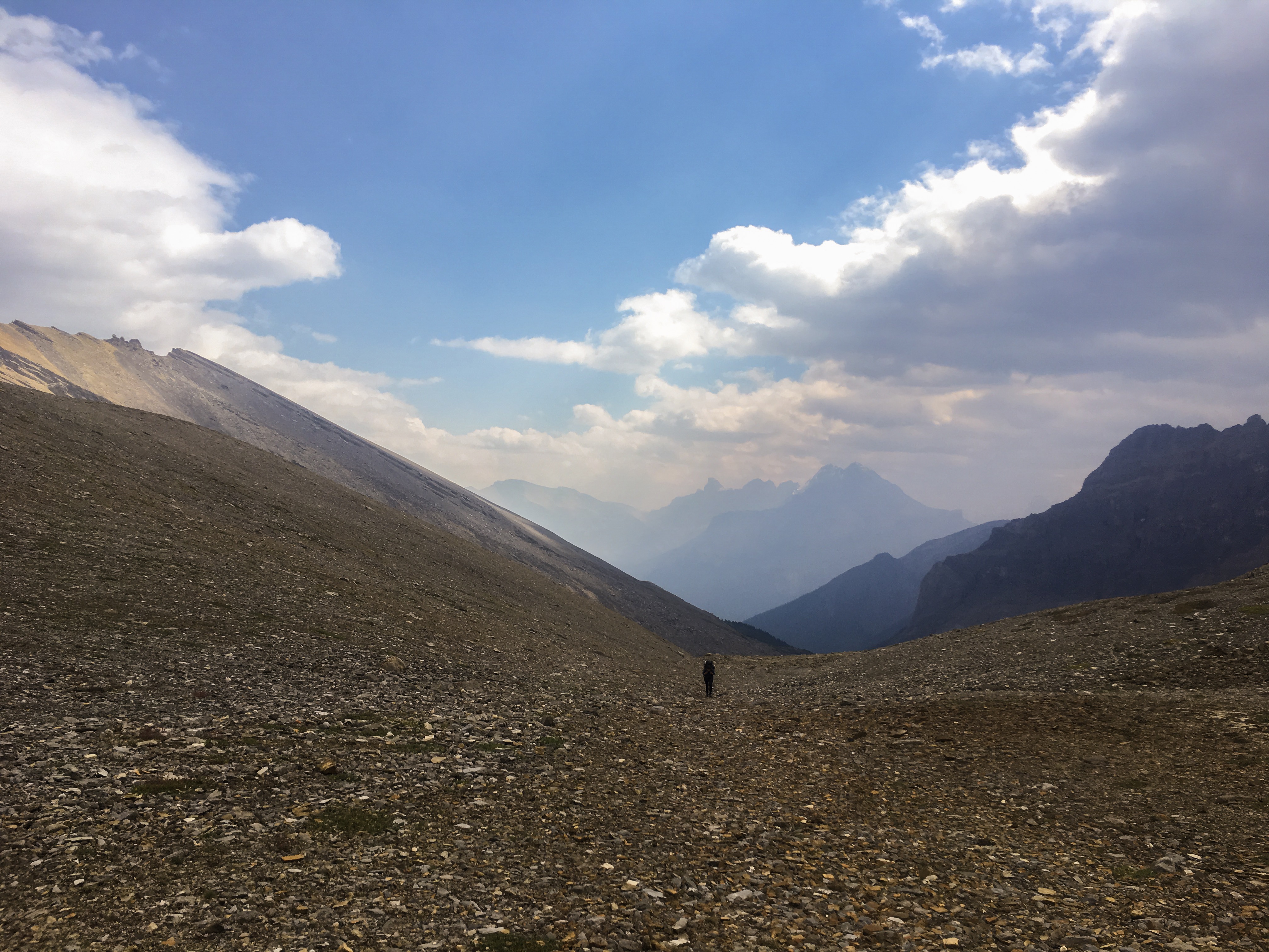 Backpack to Michelle Lakes