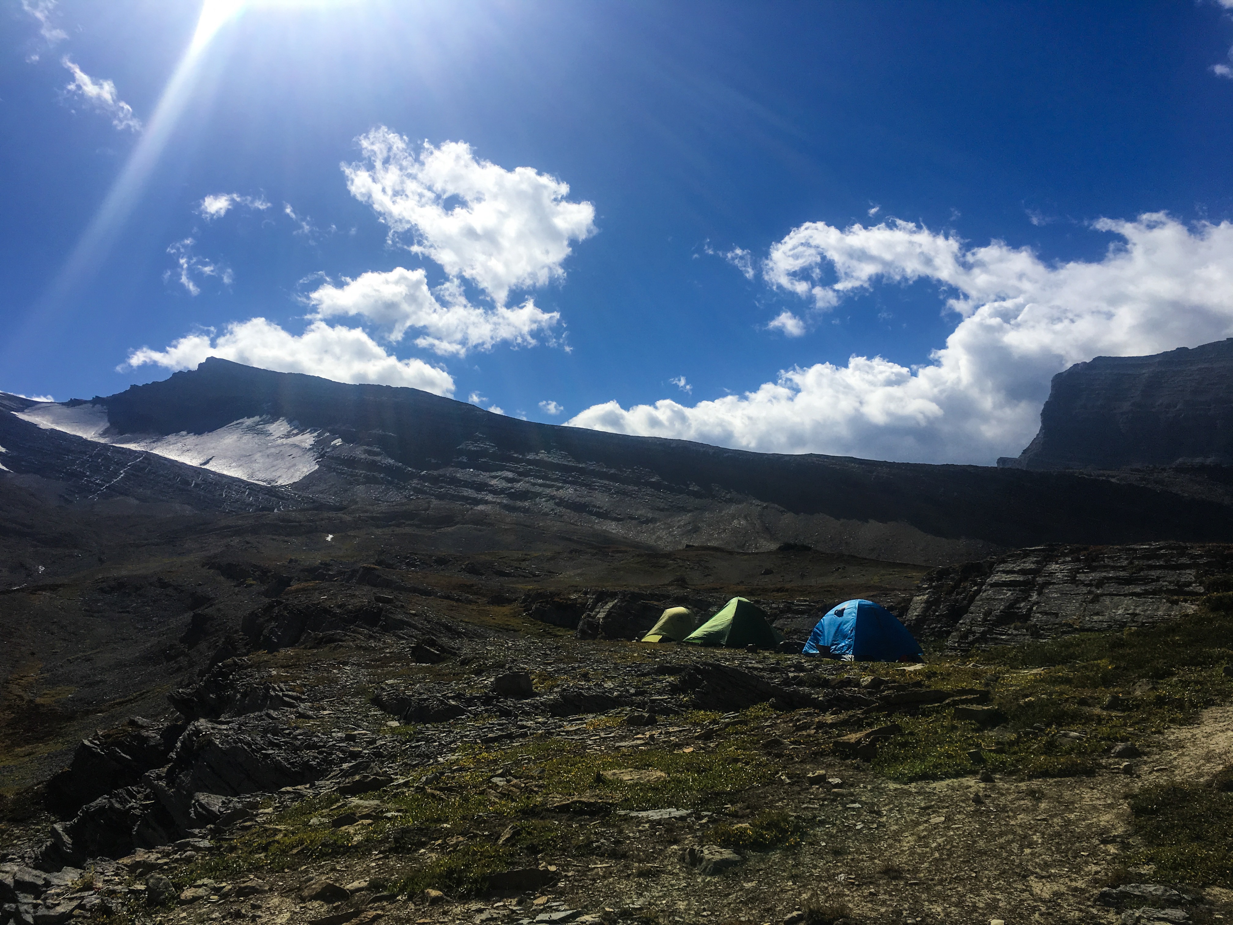 Backpack to Michelle Lakes