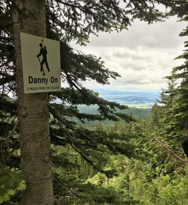 Hike Whitefish Mountain via the Danny On Trail