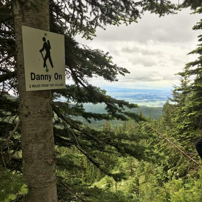 Hike Whitefish Mountain via the Danny On Trail