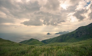 Camp on DaYushan Island