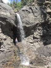 Hike to Twin Falls In Grande Cache