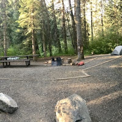 Camp at Hurricane Creek Campground