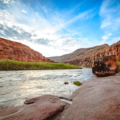 Backpack along the Gunnison River in the Dominguez-Escalante NCA