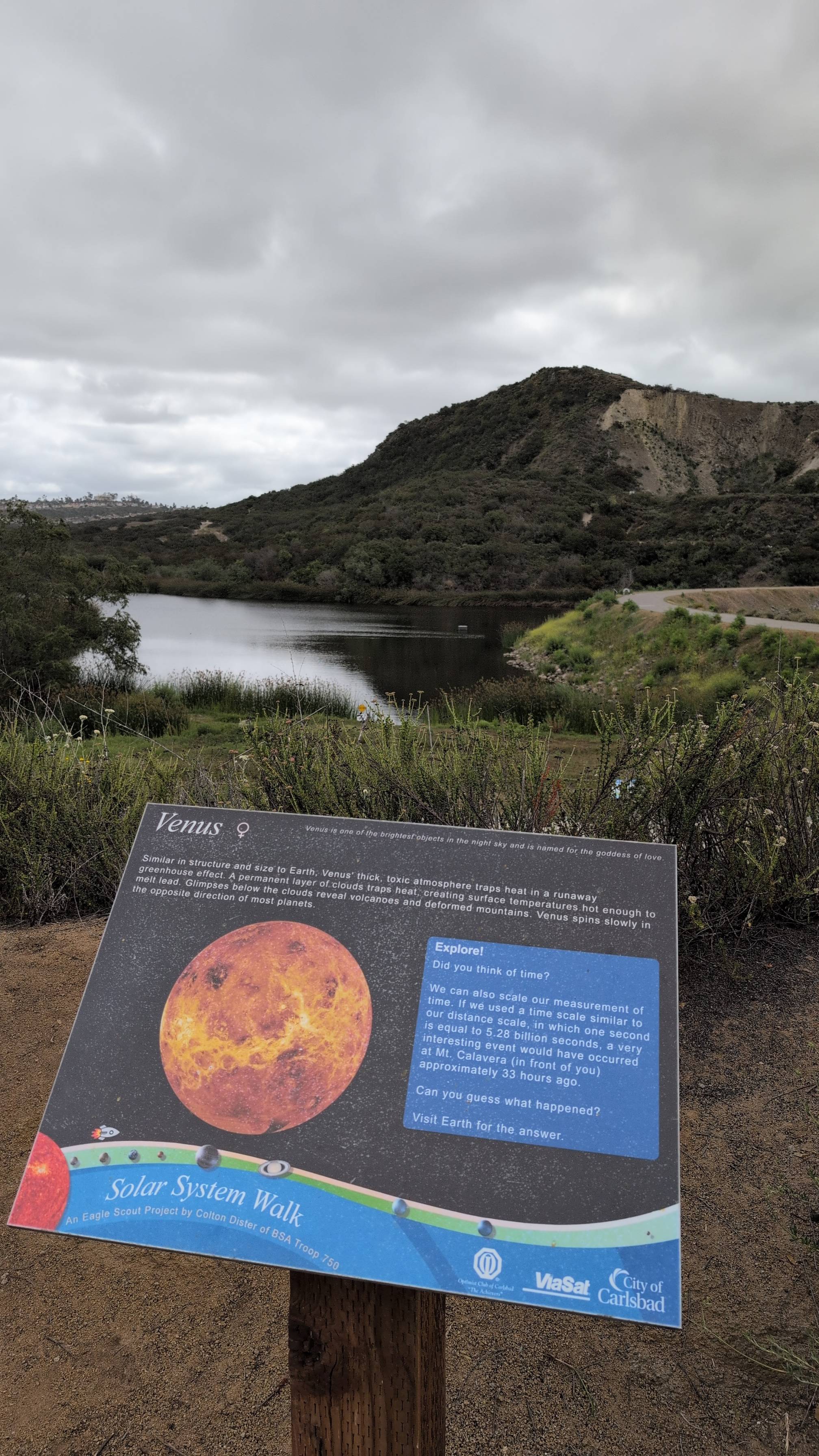 Lake Calavera via Oak Riparian Park