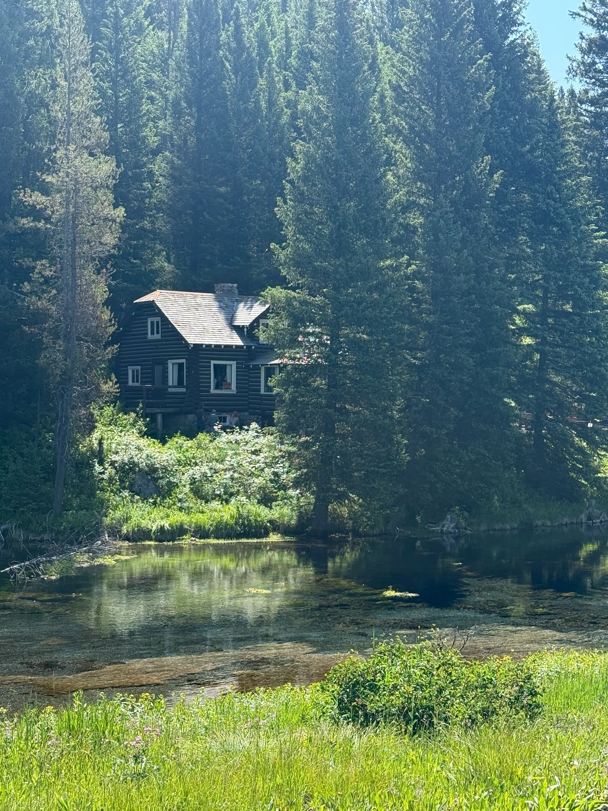 Big Springs and Johnny Sack's Cabin