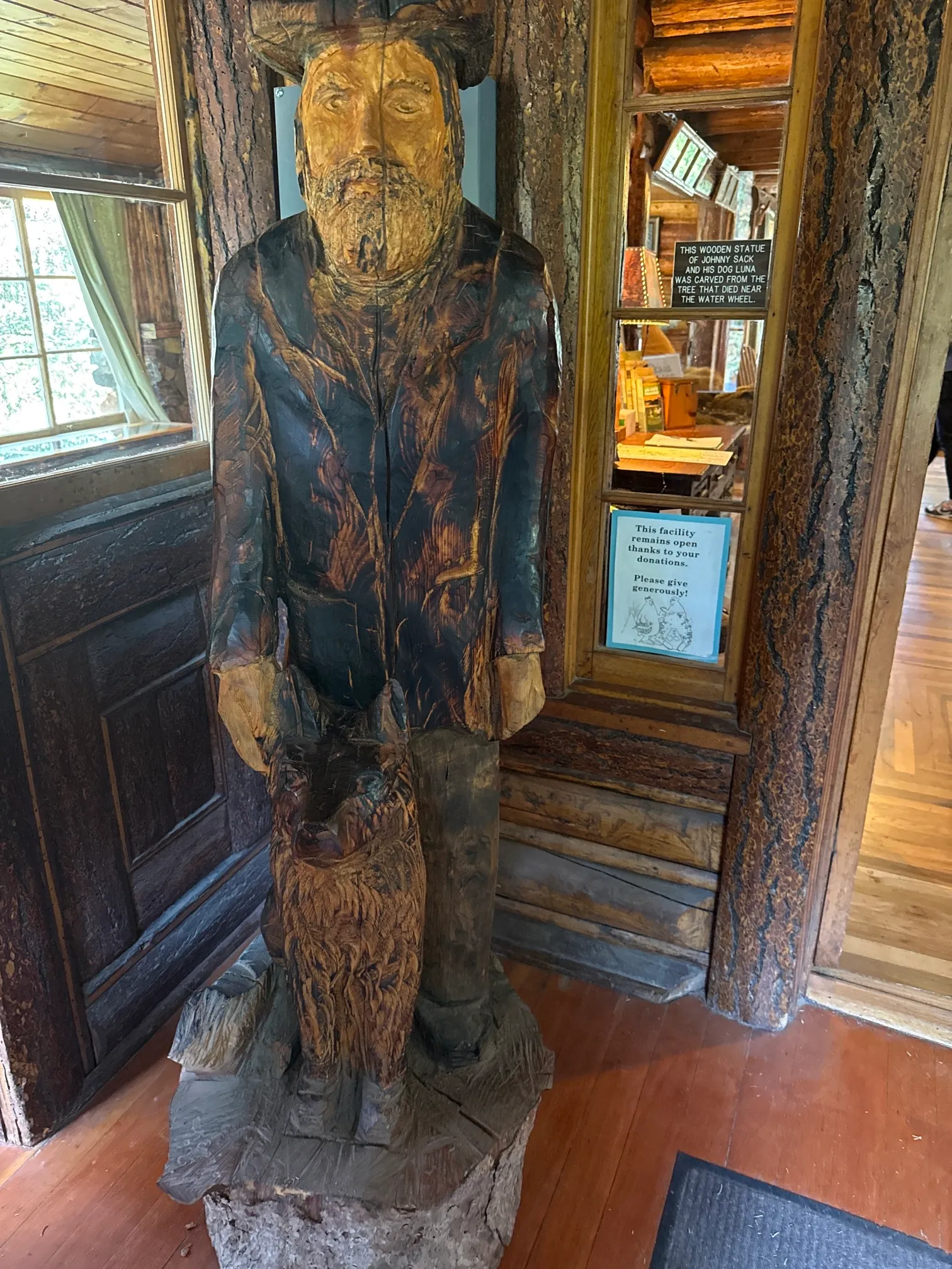 Big Springs and Johnny Sack's Cabin
