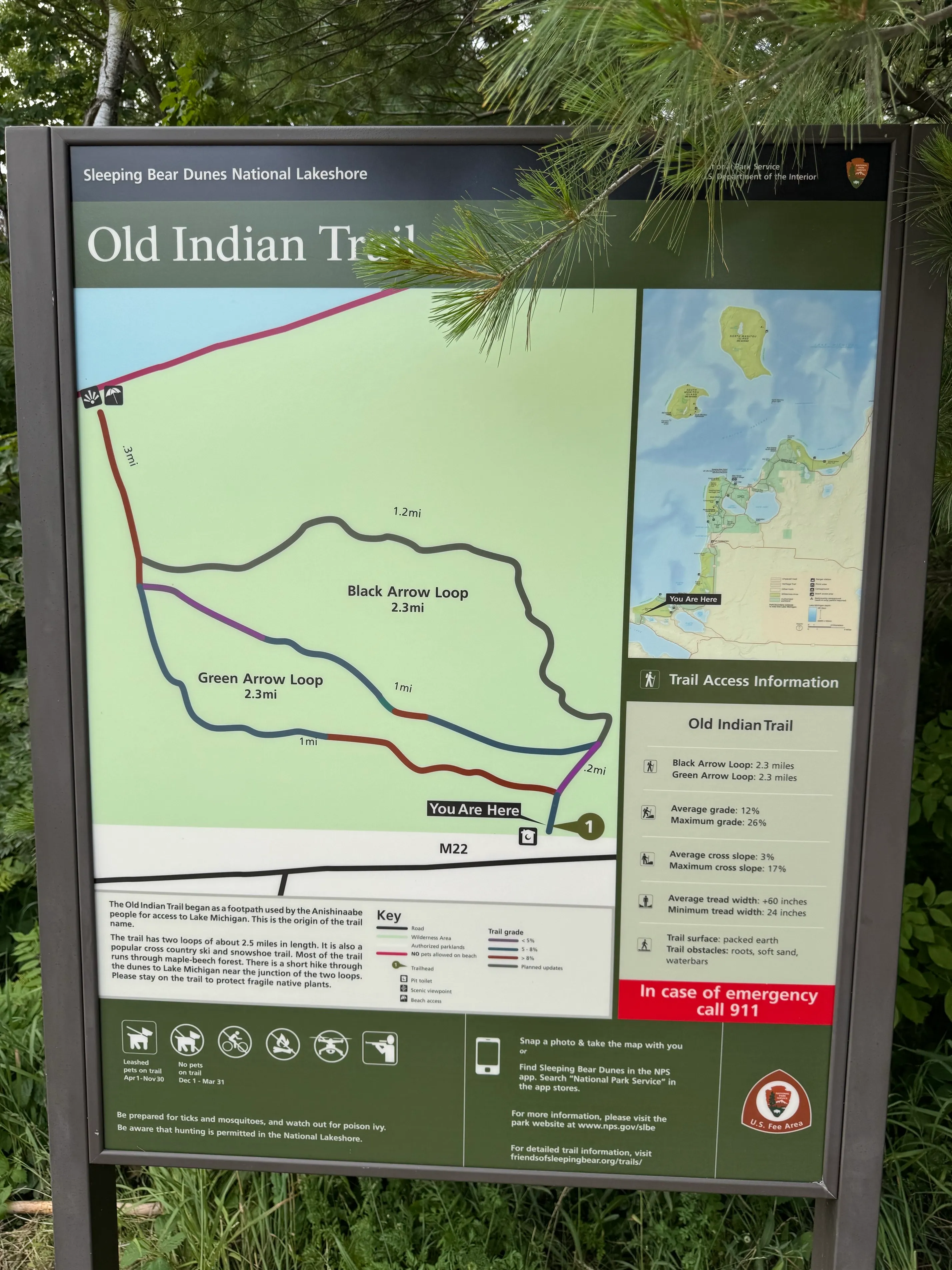Old Indian Trails: Black Arrow and Green Arrow Loops
