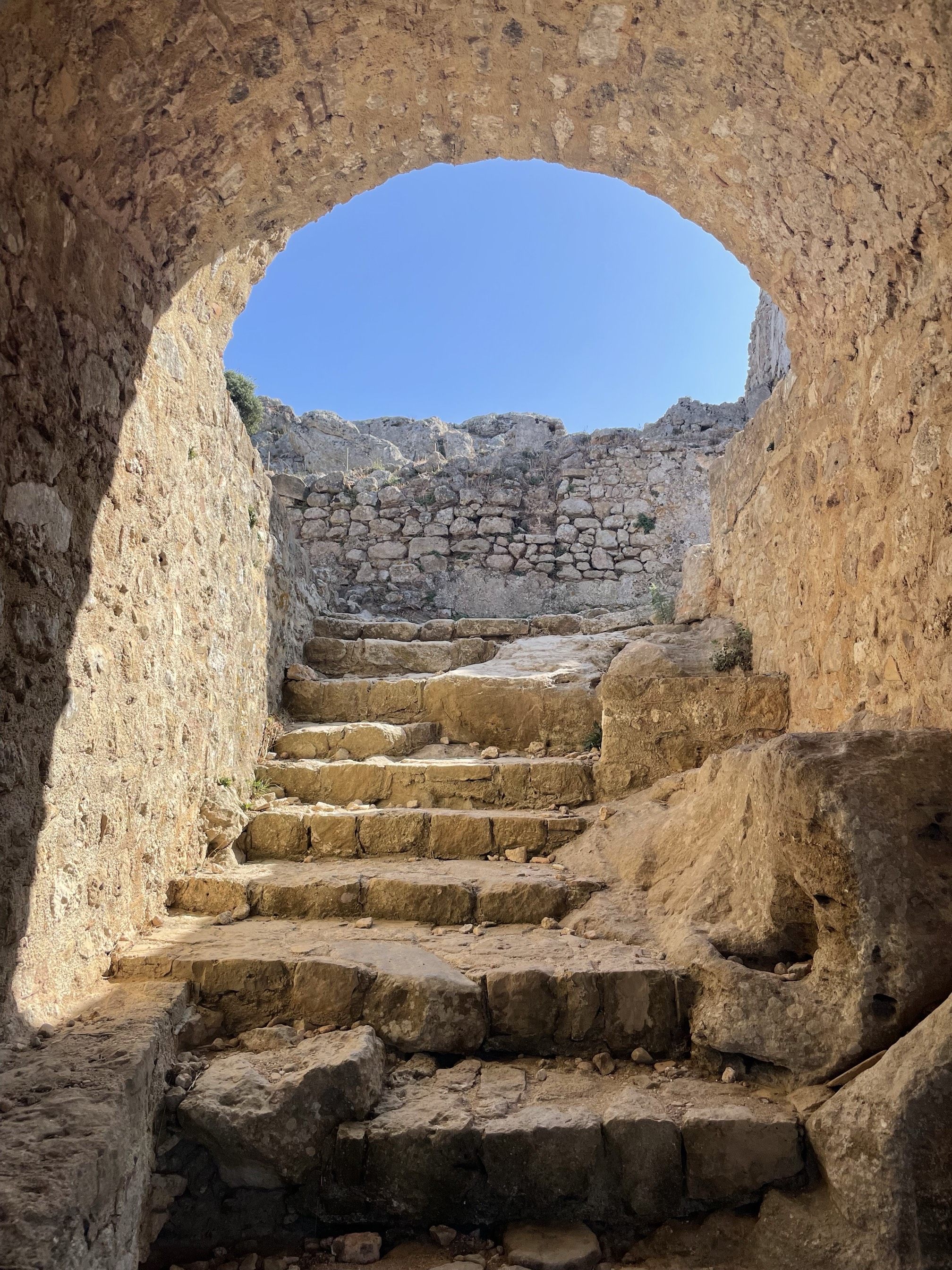 Angelokastro Castle