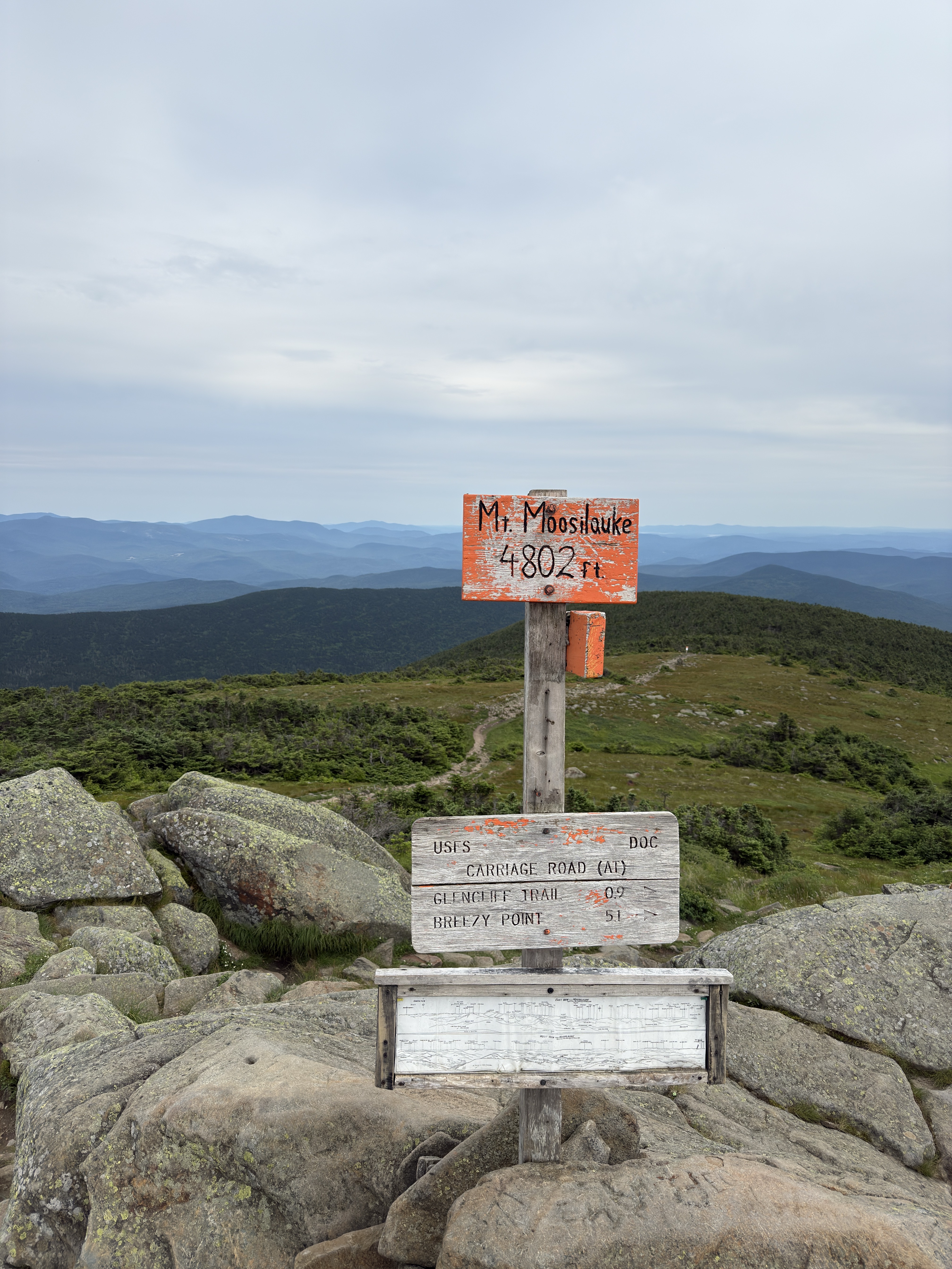 Mount Moosilauke via Beaver Brook Trail