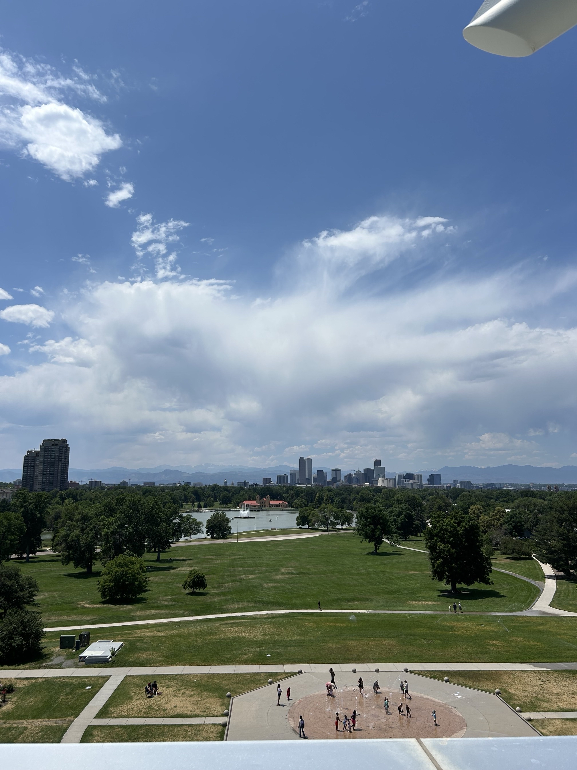 Top of the Denver Nature and Science Museum