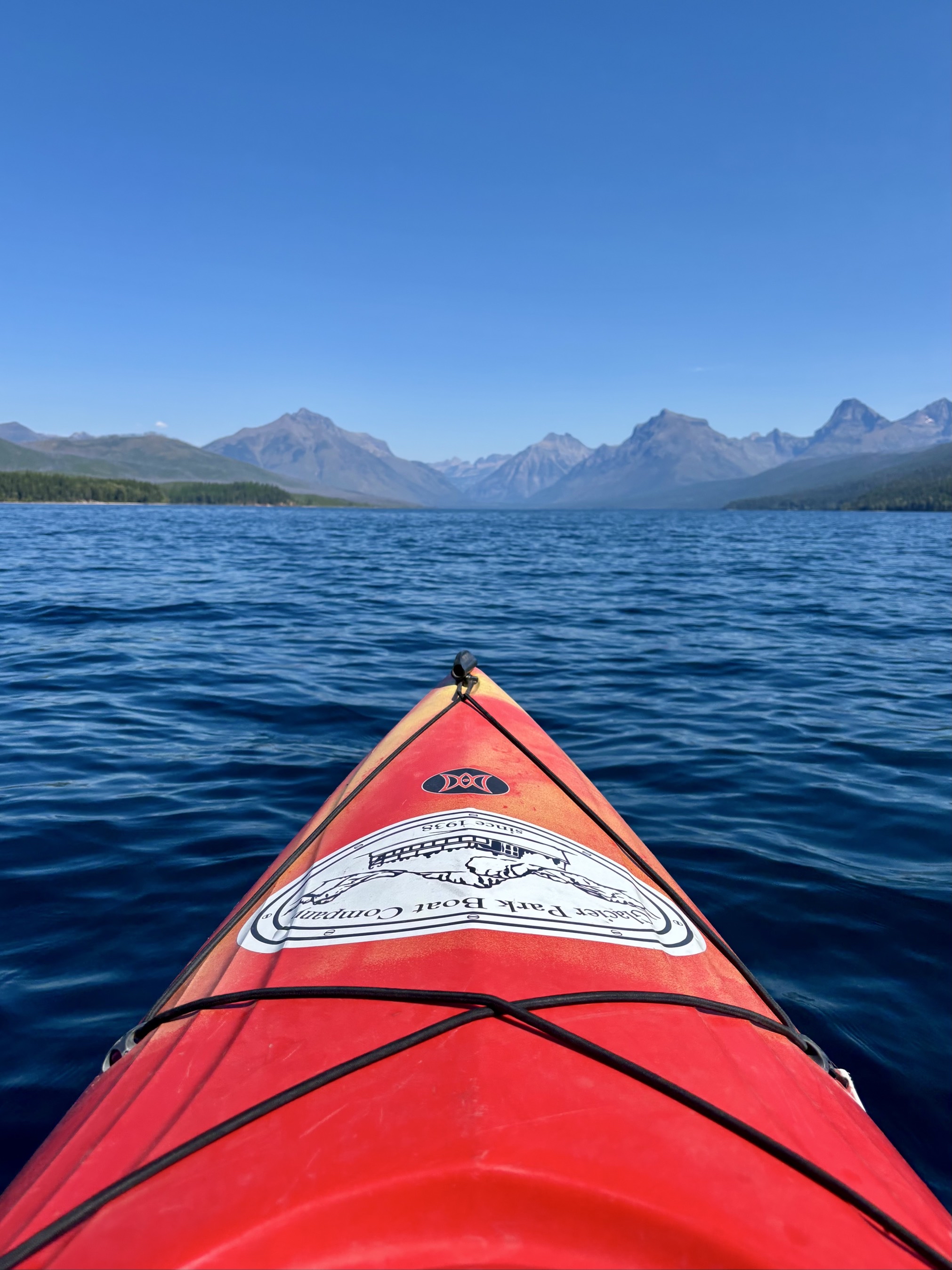 Kayak Lake McDonald 