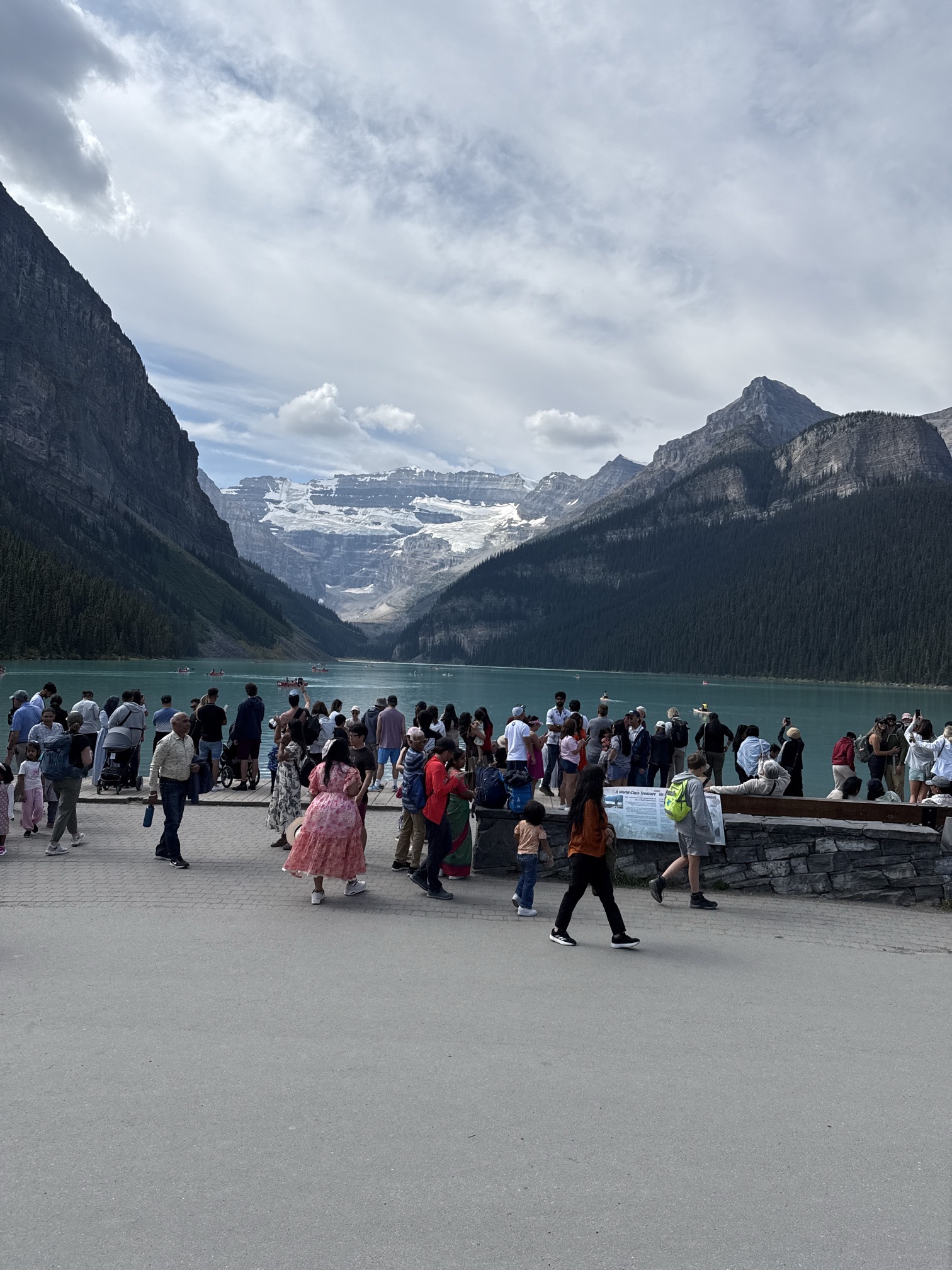 Exploring Lake Louise