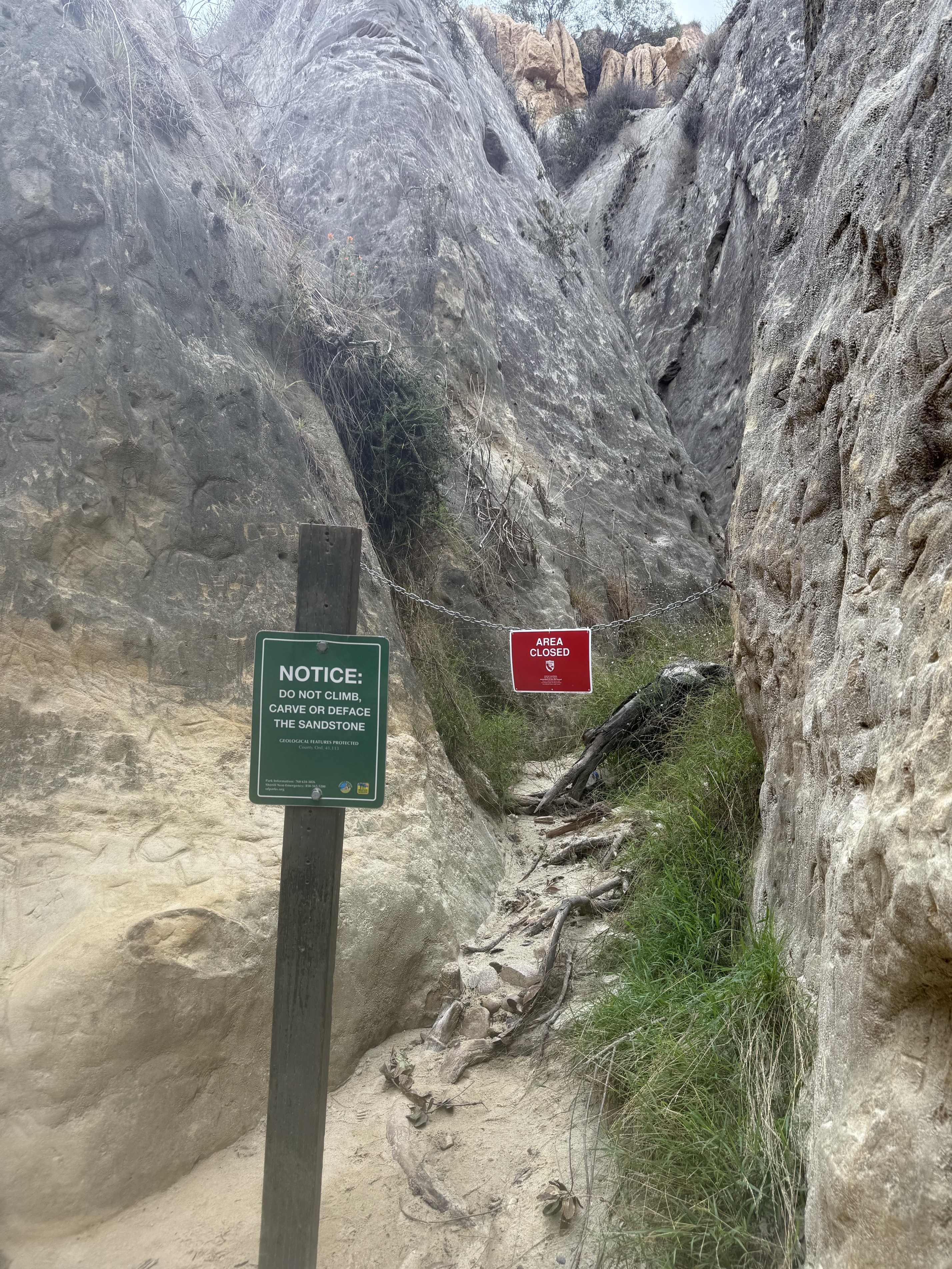 Annie’s Canyon via N Rios