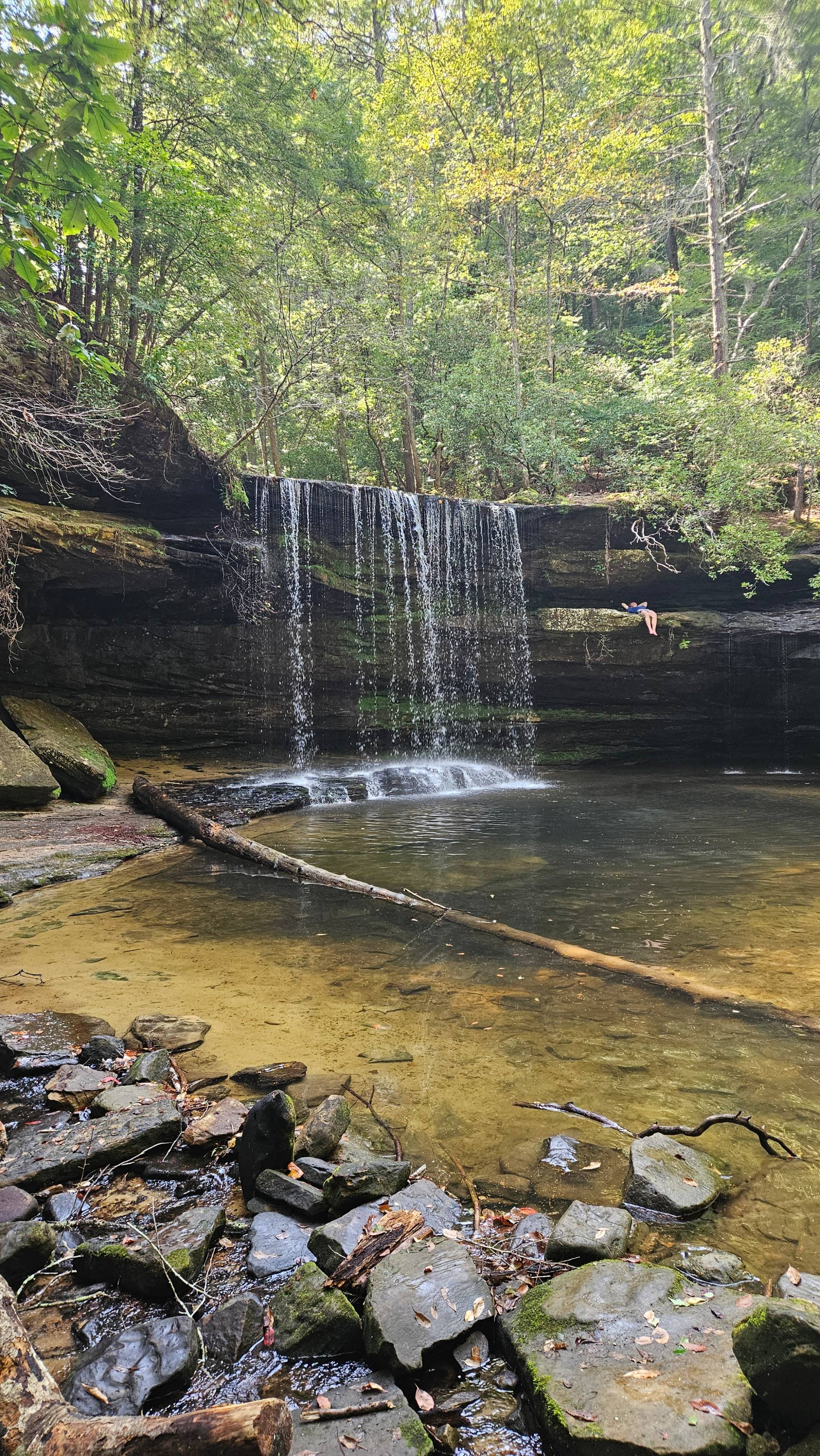 Hike to Upper Caney Creek Falls
